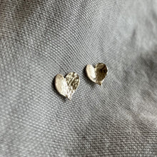 Load image into Gallery viewer, Full Heart Studs | Gold