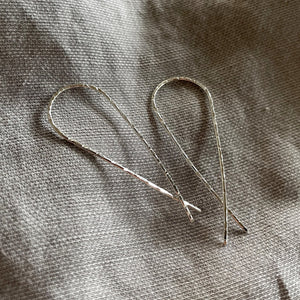 Threader Earrings | Silver