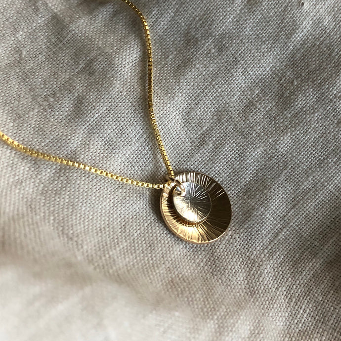 Sol Necklace | Gold