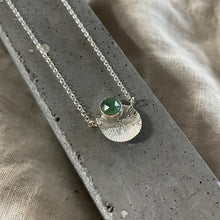 Load image into Gallery viewer, Dìon Necklace | Emerland &amp; Silver