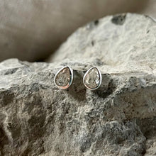 Load image into Gallery viewer, Joy Studs | Quartz Crystal &amp; Silver