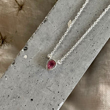 Load image into Gallery viewer, Joy Necklace | Tourmaline &amp; Silver