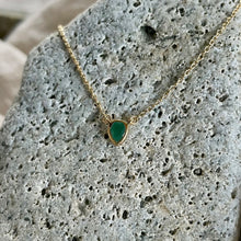 Load image into Gallery viewer, Joy Necklace | Emerald &amp; Gold
