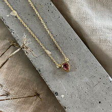 Load image into Gallery viewer, Joy Necklace | Tourmaline &amp; Gold