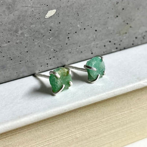 Mineral Studs | Emerald