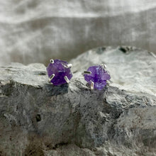 Load image into Gallery viewer, Mineral Studs | Amethyst