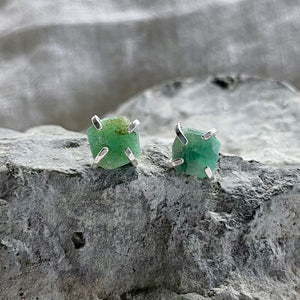 Mineral Studs | Emerald