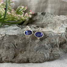 Load image into Gallery viewer, Rise Studs | Tanzanite &amp; Silver