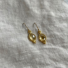 Load image into Gallery viewer, Rise Earrings | Gold &amp; Citrine