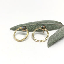 Load image into Gallery viewer, Jupiter Studs | Labradorite