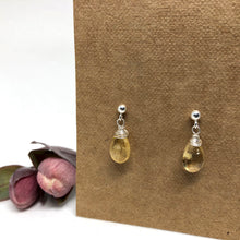 Load image into Gallery viewer, Citrine - Linnaea Earrings