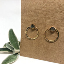 Load image into Gallery viewer, Jupiter Studs | Labradorite
