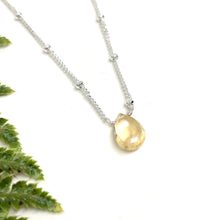 Load image into Gallery viewer, Citrine - Linnaea Necklace