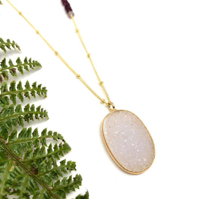 Queen Druzy Amulets | Gold