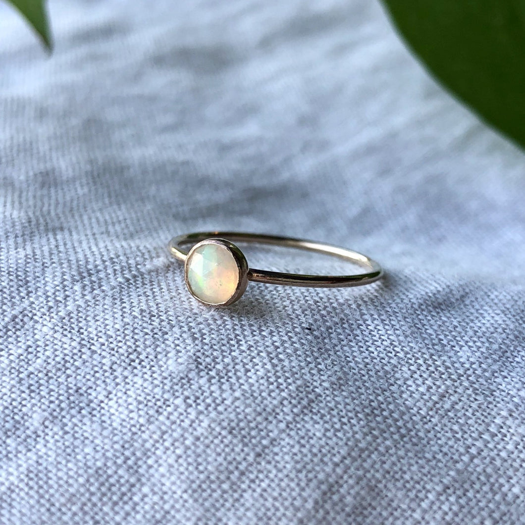 Birthstone Ring - October | Opal